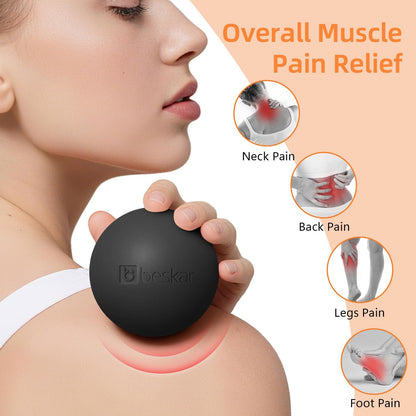 Massage Lacrosse Ball for Myofascial Release, Trigger Point Therapy
