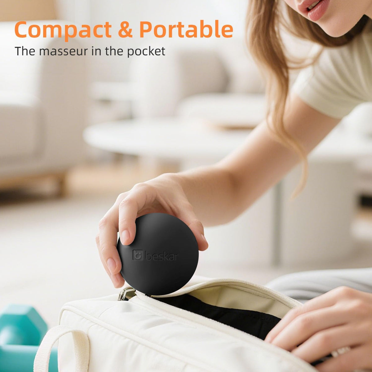 Massage Lacrosse Ball for Myofascial Release, Trigger Point Therapy