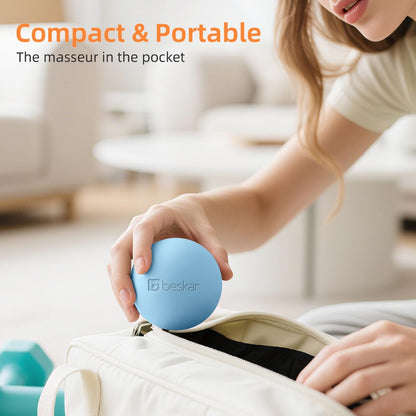 Massage Lacrosse Ball for Myofascial Release, Trigger Point Therapy