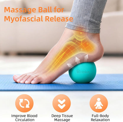 Massage Lacrosse Ball for Myofascial Release, Trigger Point Therapy