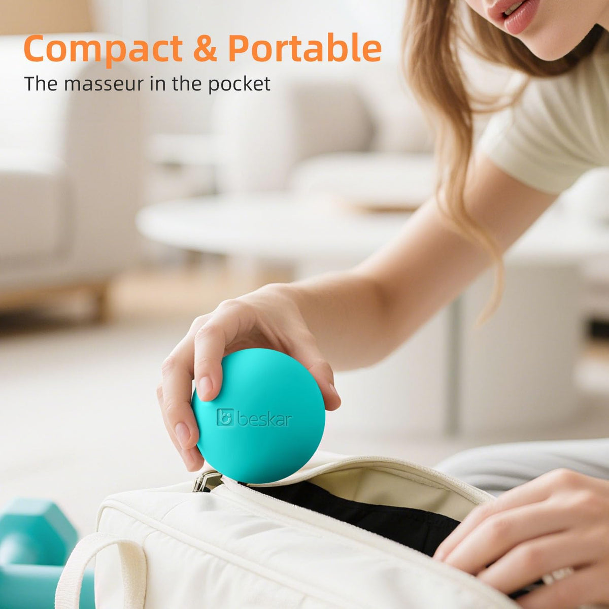 Massage Lacrosse Ball for Myofascial Release, Trigger Point Therapy