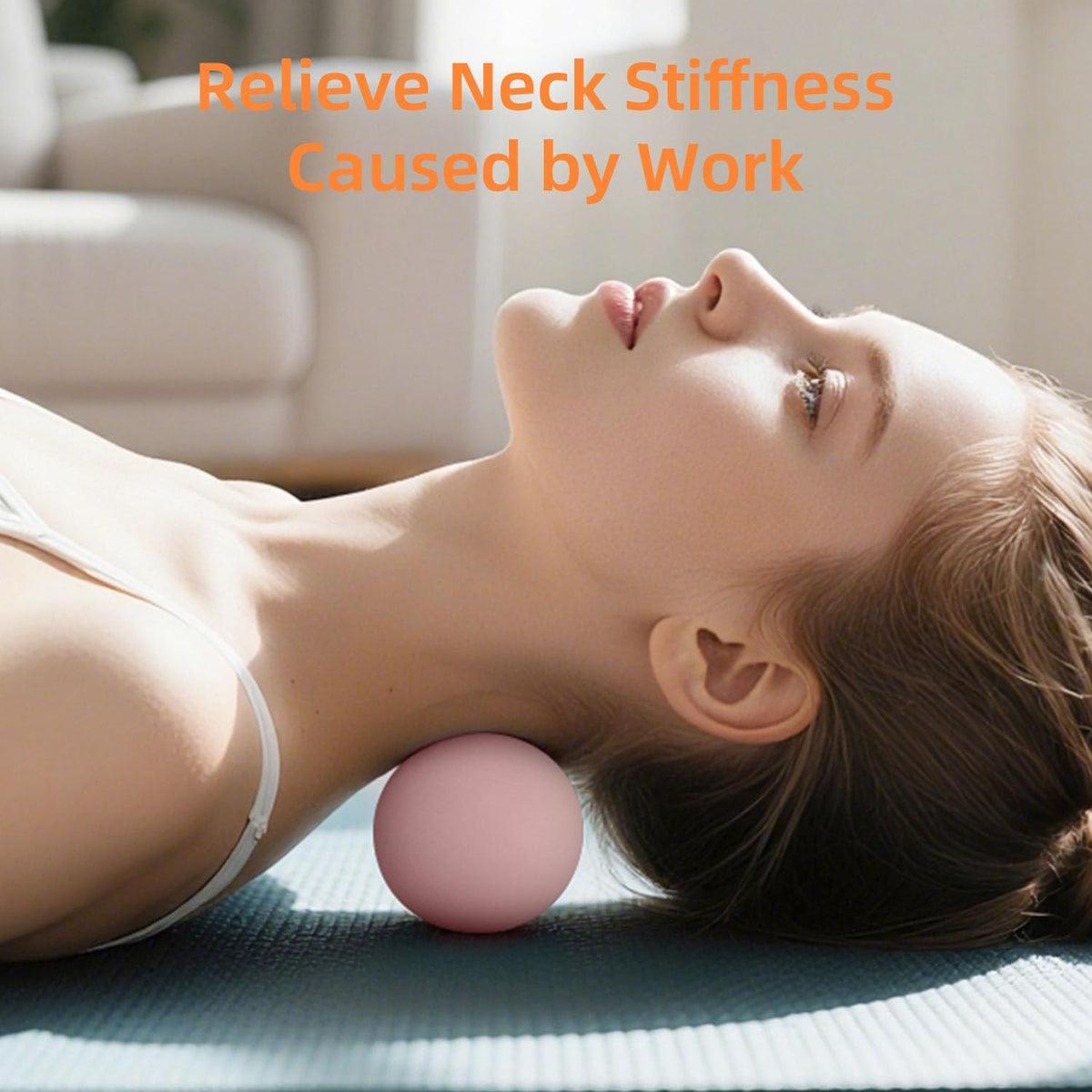 Massage Lacrosse Ball for Myofascial Release, Trigger Point Therapy