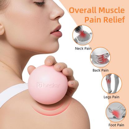 Massage Lacrosse Ball for Myofascial Release, Trigger Point Therapy
