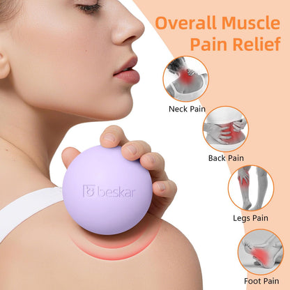 Massage Lacrosse Ball for Myofascial Release, Trigger Point Therapy