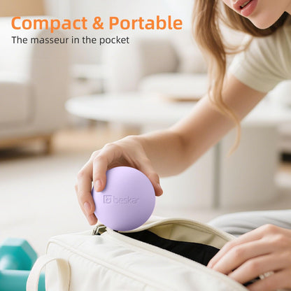 Massage Lacrosse Ball for Myofascial Release, Trigger Point Therapy