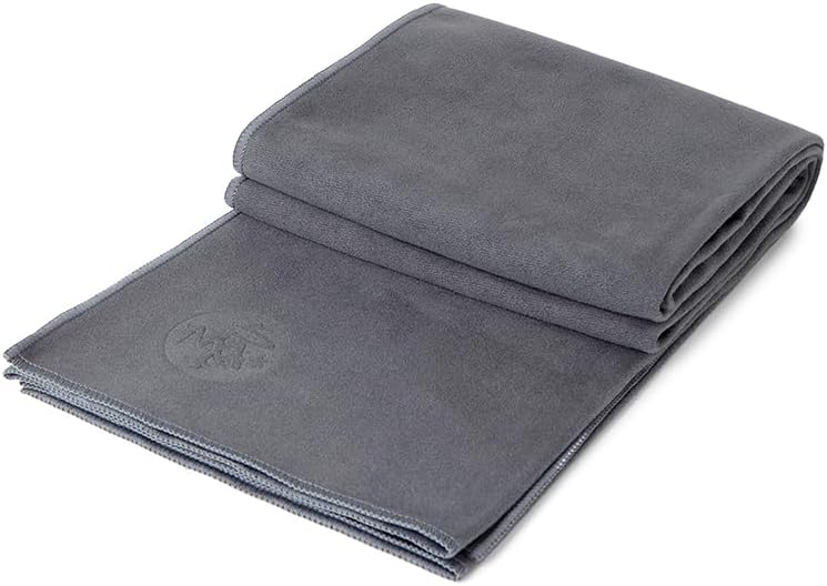 eQua Hot Yoga Mat Towel | Thunder | 71 x 24 in
