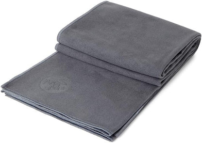 eQua Hot Yoga Mat Towel | Thunder | 71 x 24 in