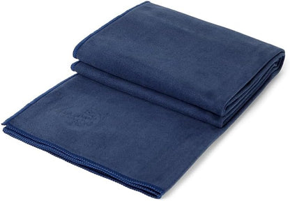 eQua Hot Yoga Mat Towel | Thunder | 71 x 24 in