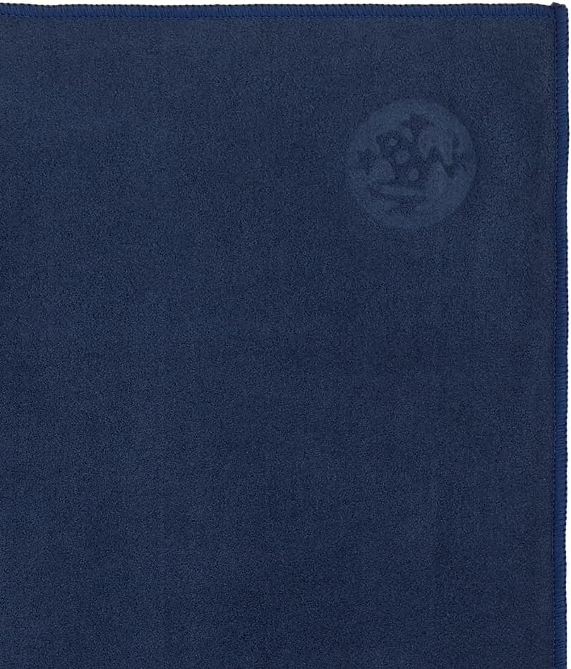 eQua Hot Yoga Mat Towel | Thunder | 71 x 24 in