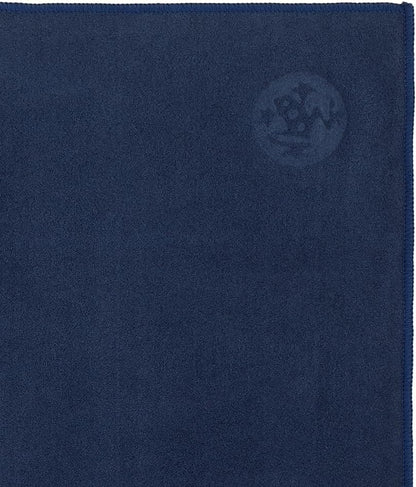 eQua Hot Yoga Mat Towel | Thunder | 71 x 24 in