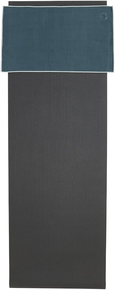 eQua Hot Yoga Mat Towel | Thunder | 71 x 24 in