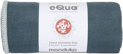 eQua Hot Yoga Mat Towel | Thunder | 71 x 24 in
