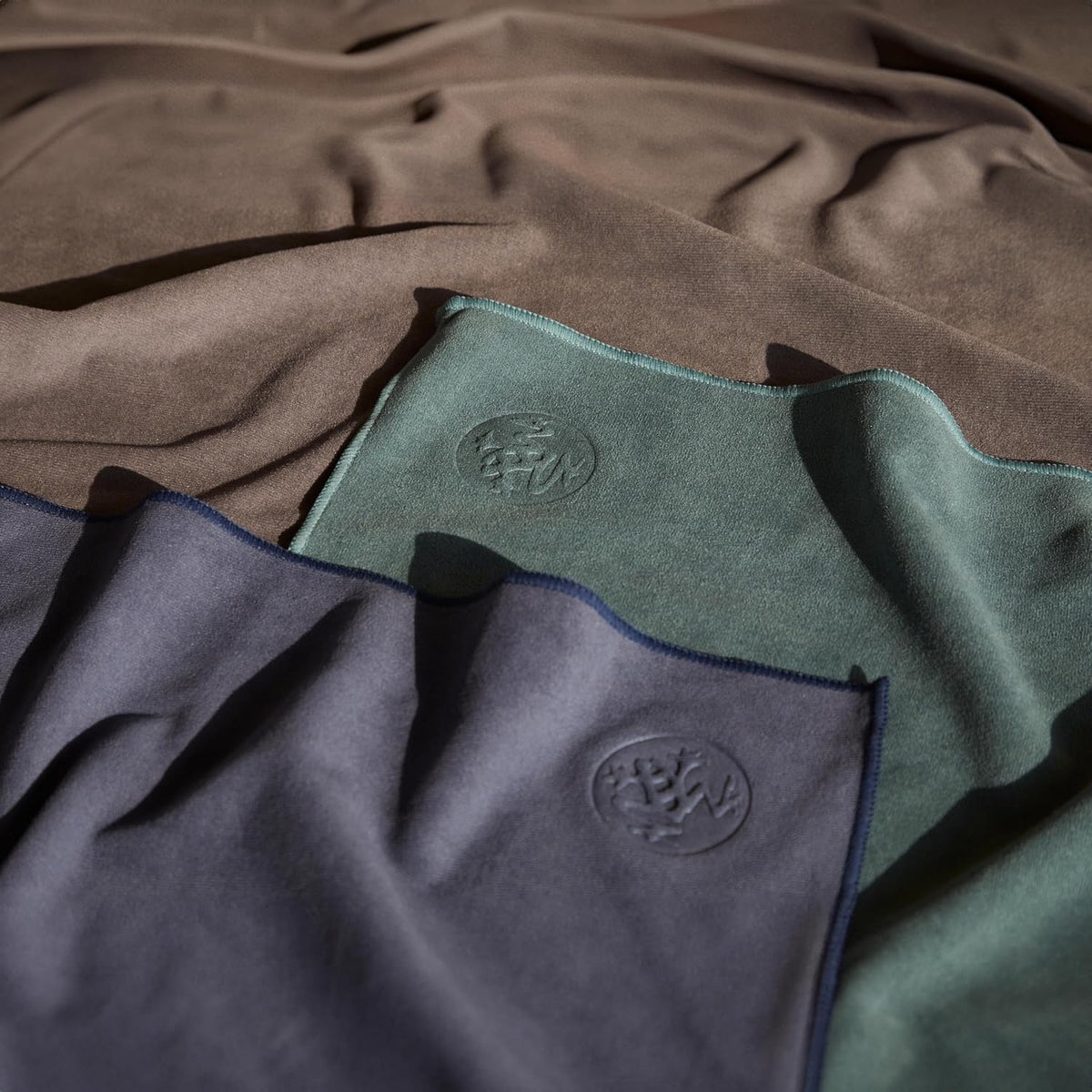 eQua Hot Yoga Mat Towel | Thunder | 71 x 24 in