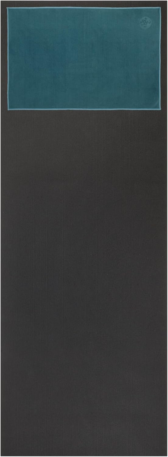 eQua Hot Yoga Mat Towel | Thunder | 71 x 24 in