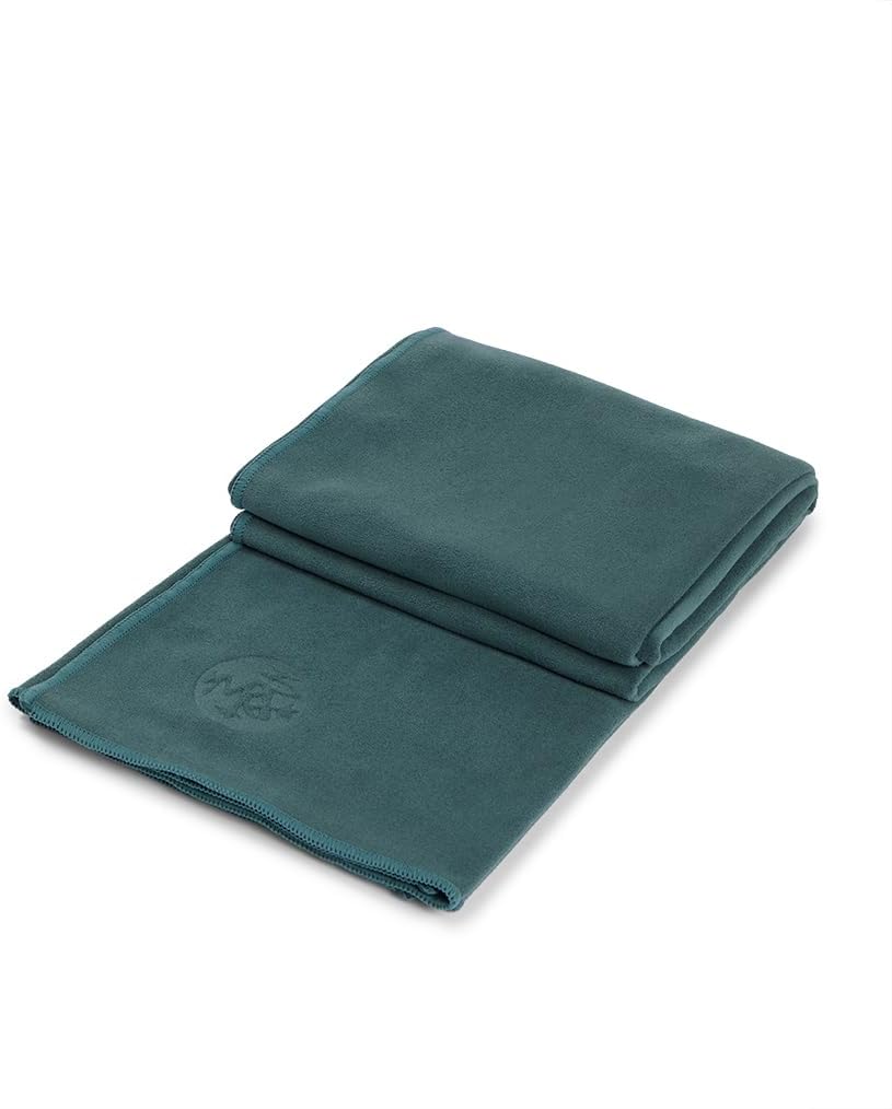 eQua Hot Yoga Mat Towel | Thunder | 71 x 24 in