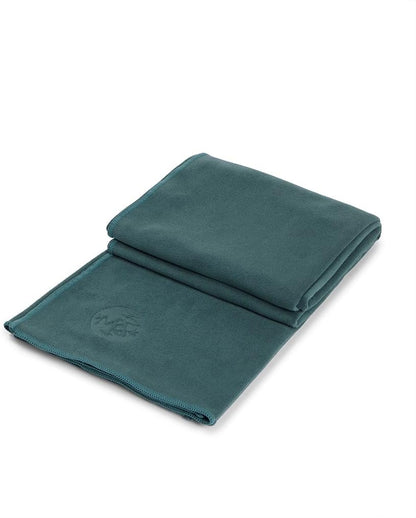 eQua Hot Yoga Mat Towel | Thunder | 71 x 24 in