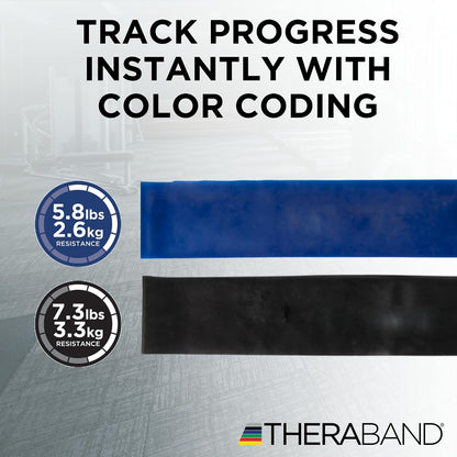 Resistance Bands Set, Elastic Bands for Exercise & Physical Therapy, Strength Training for Upper & Lower Body Fitness