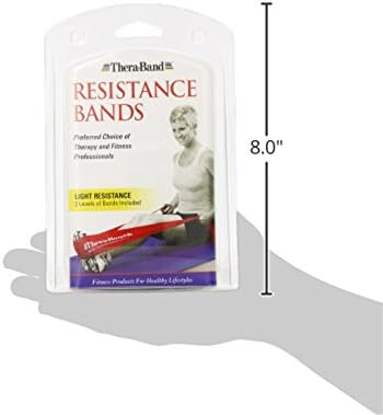 Resistance Bands Set, Elastic Bands for Exercise & Physical Therapy, Strength Training for Upper & Lower Body Fitness