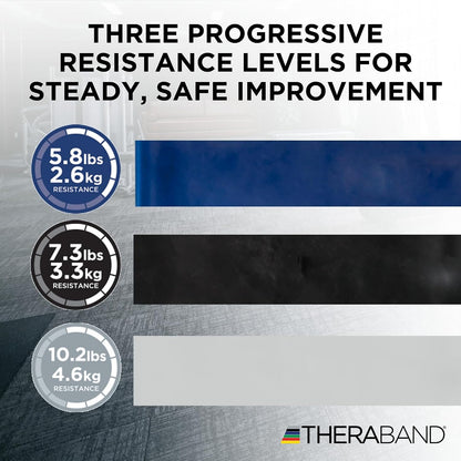 Resistance Bands Set, Elastic Bands for Exercise & Physical Therapy, Strength Training for Upper & Lower Body Fitness