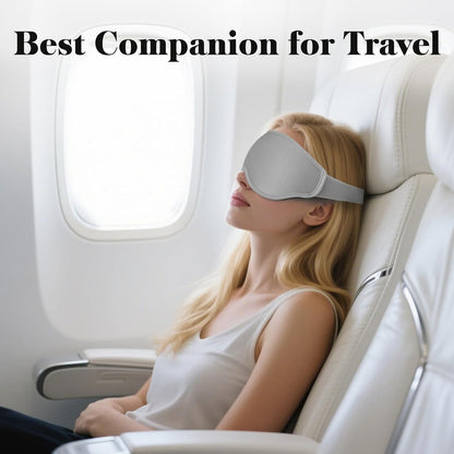 3D Eye Mask Sleep Mask for Men & Women, Black
