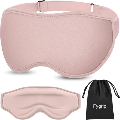 3D Eye Mask Sleep Mask for Men & Women, Black