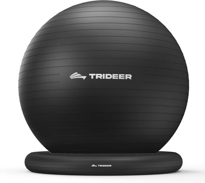 Exercise Ball Chair – Yoga Ball Chair for Office, Pregnancy & Home