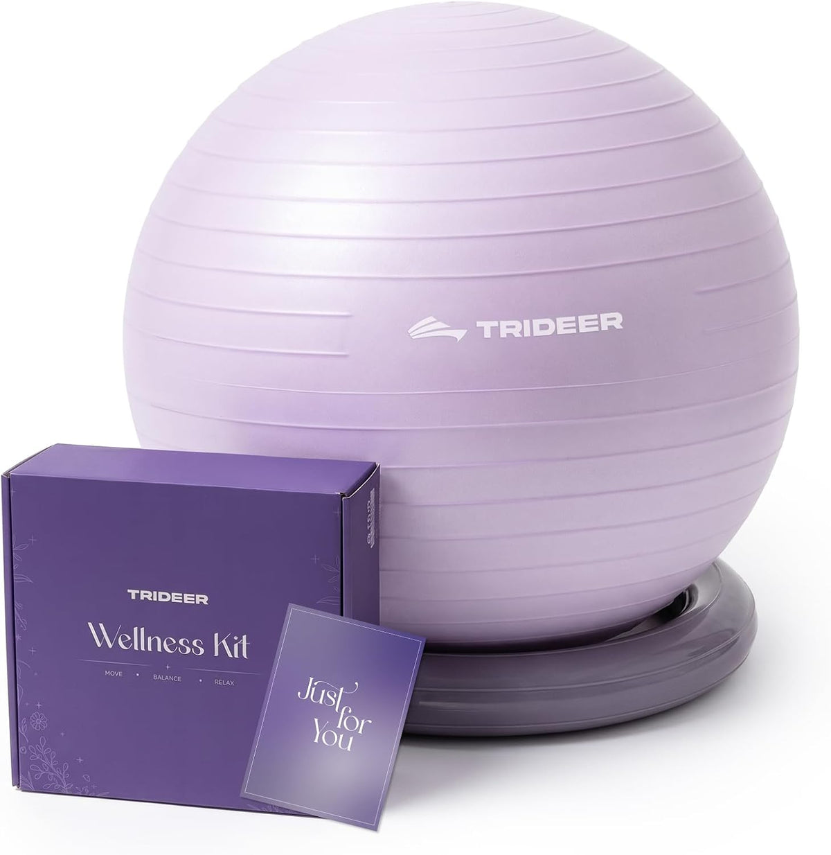 Exercise Ball Chair – Yoga Ball Chair for Office, Pregnancy & Home