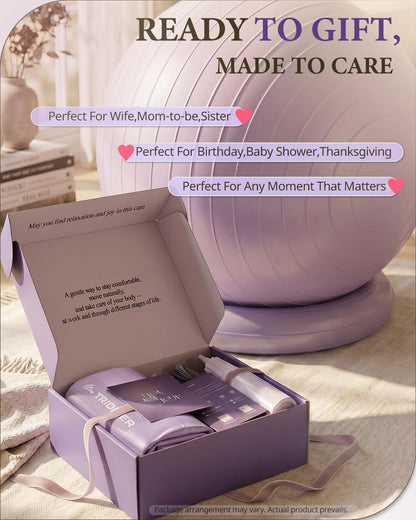 Exercise Ball Chair – Yoga Ball Chair for Office, Pregnancy & Home
