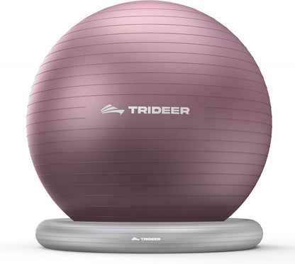 Exercise Ball Chair – Yoga Ball Chair for Office, Pregnancy & Home