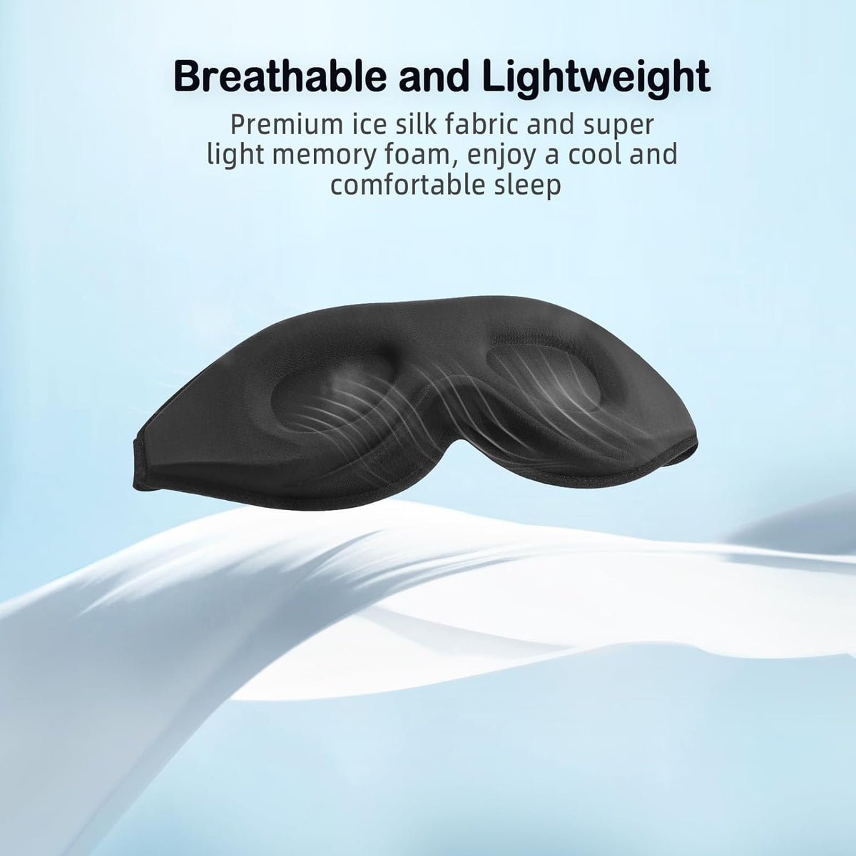 Sleep Mask for Side Sleeper Women Men, Eye Mask for Sleeping