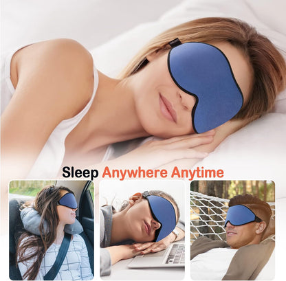 Sleep Mask for Side Sleeper Women Men, Eye Mask for Sleeping