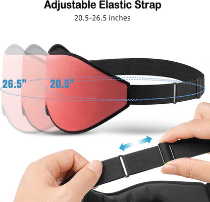 Sleep Mask for Side Sleeper Women Men, Eye Mask for Sleeping