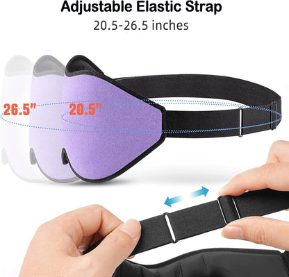 Sleep Mask for Side Sleeper Women Men, Eye Mask for Sleeping