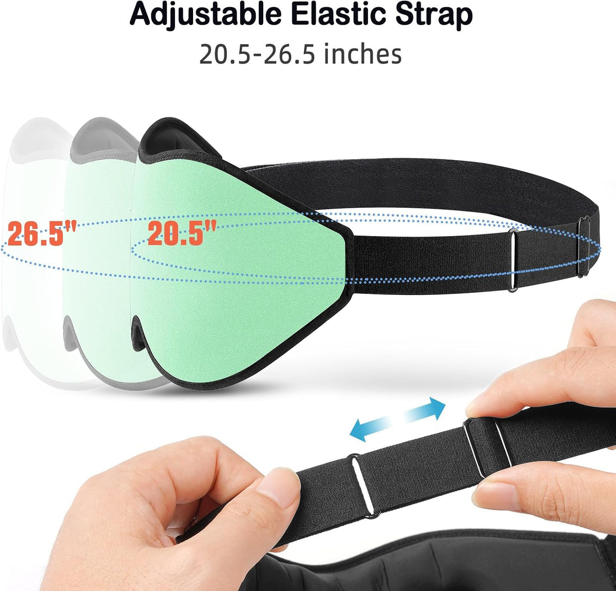 Sleep Mask for Side Sleeper Women Men, Eye Mask for Sleeping