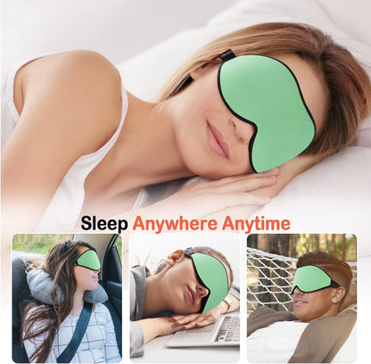 Sleep Mask for Side Sleeper Women Men, Eye Mask for Sleeping