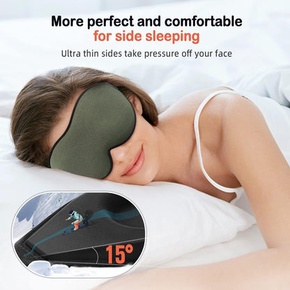 Sleep Mask for Side Sleeper Women Men, Eye Mask for Sleeping