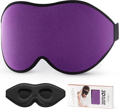 Sleep Mask for Side Sleeper Women Men, Eye Mask for Sleeping