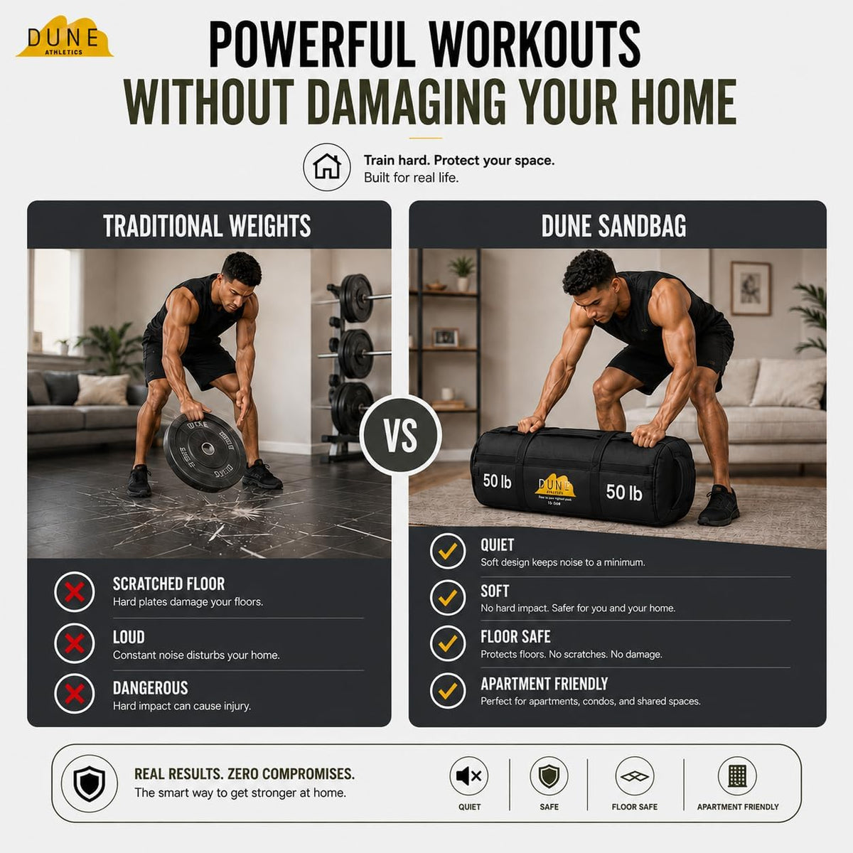 Sandbags for Working Out, Workout Sandbag Unfilled