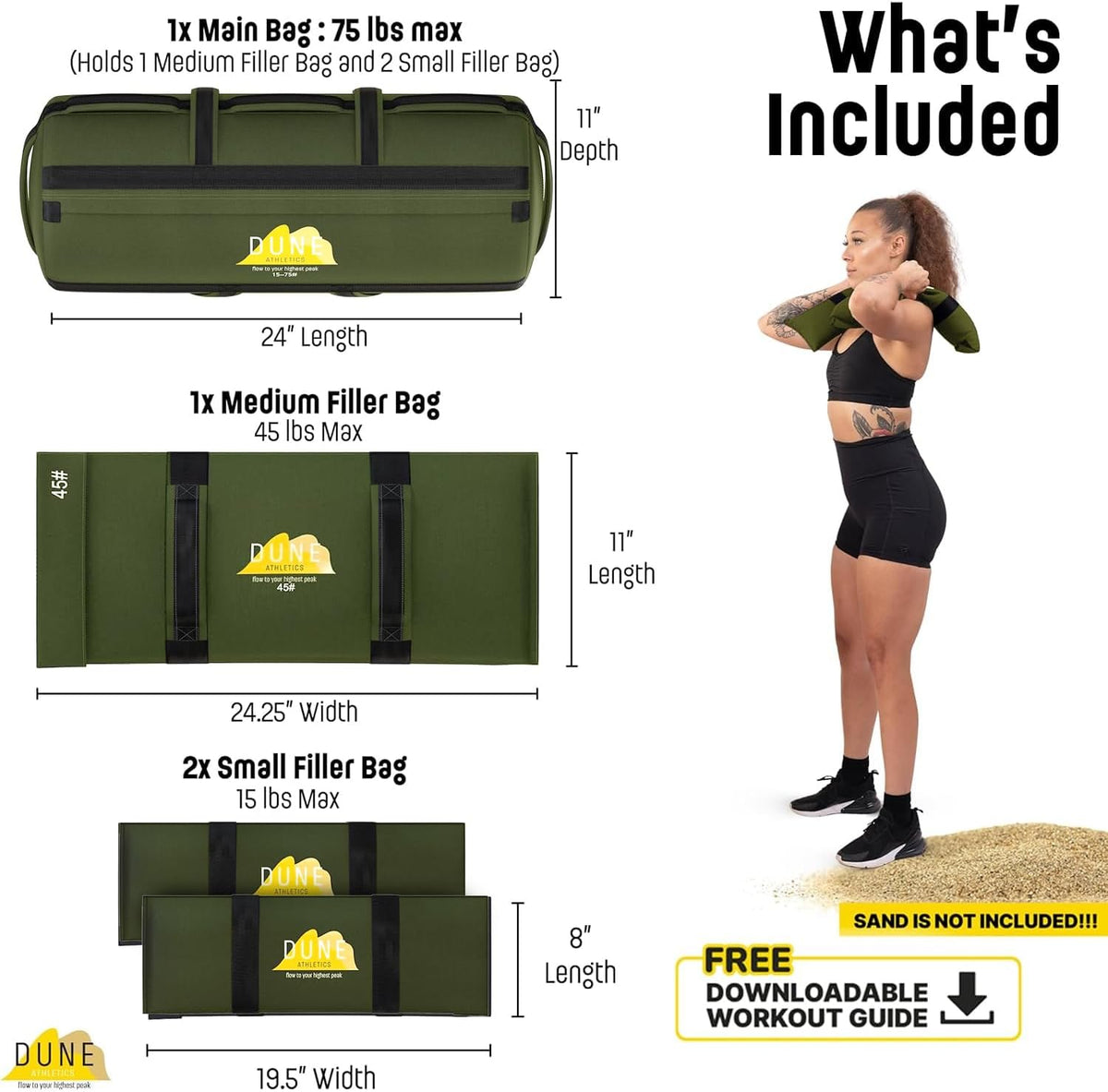 Sandbags for Working Out, Workout Sandbag Unfilled