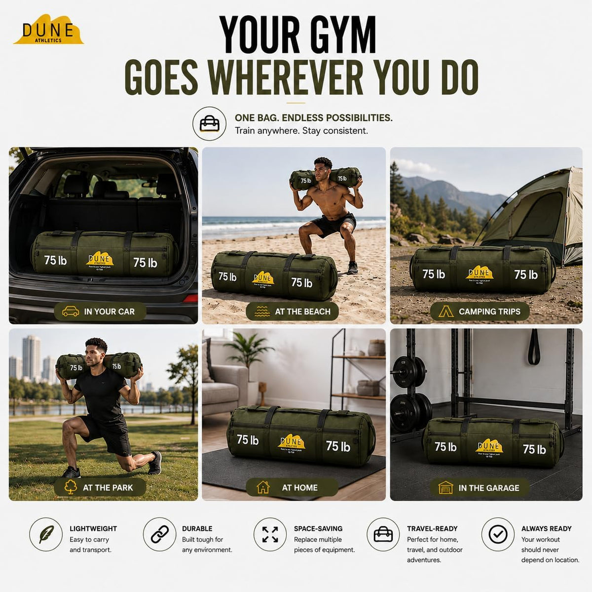 Sandbags for Working Out, Workout Sandbag Unfilled