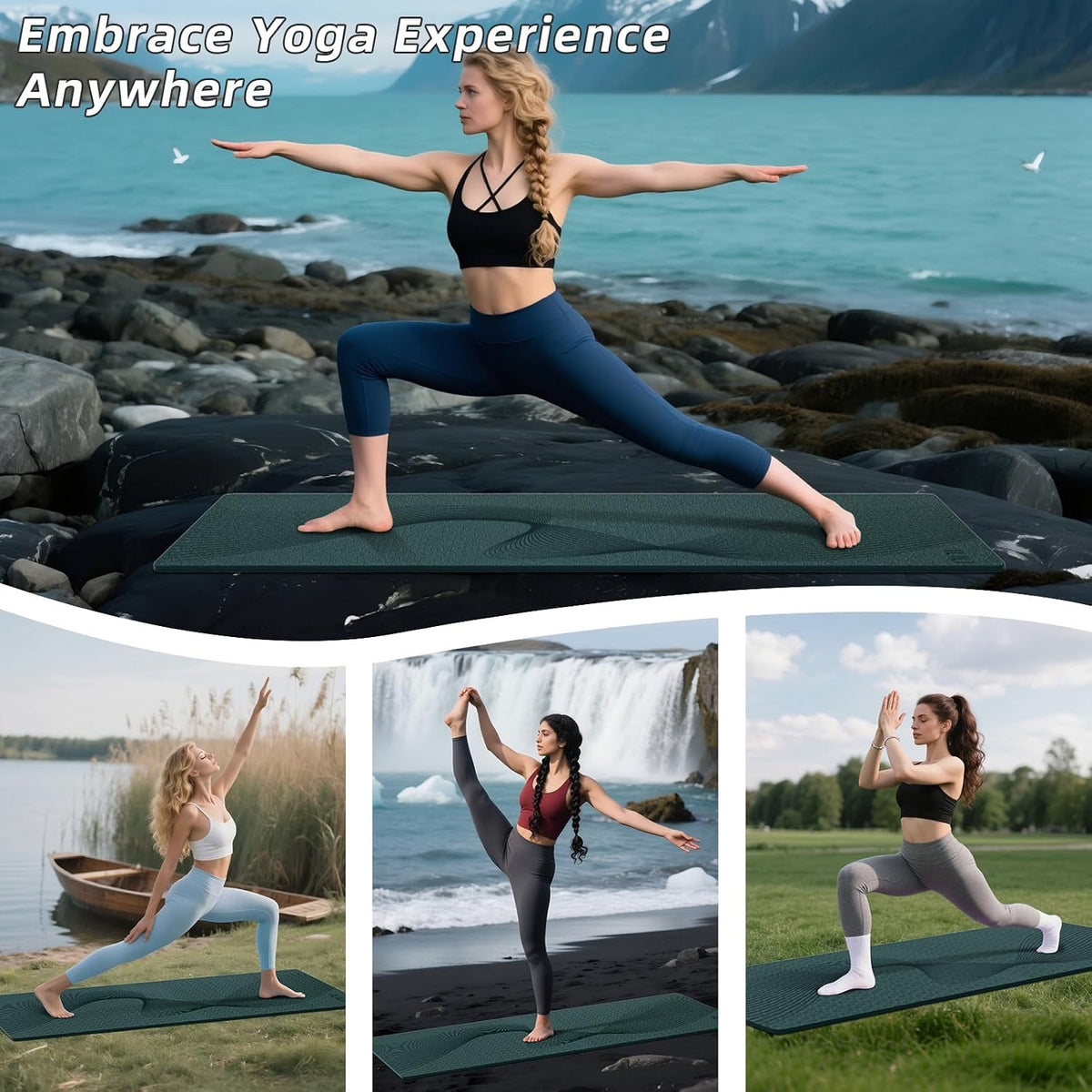 Exercise Mat 72''x25''×0.3''(8MM)