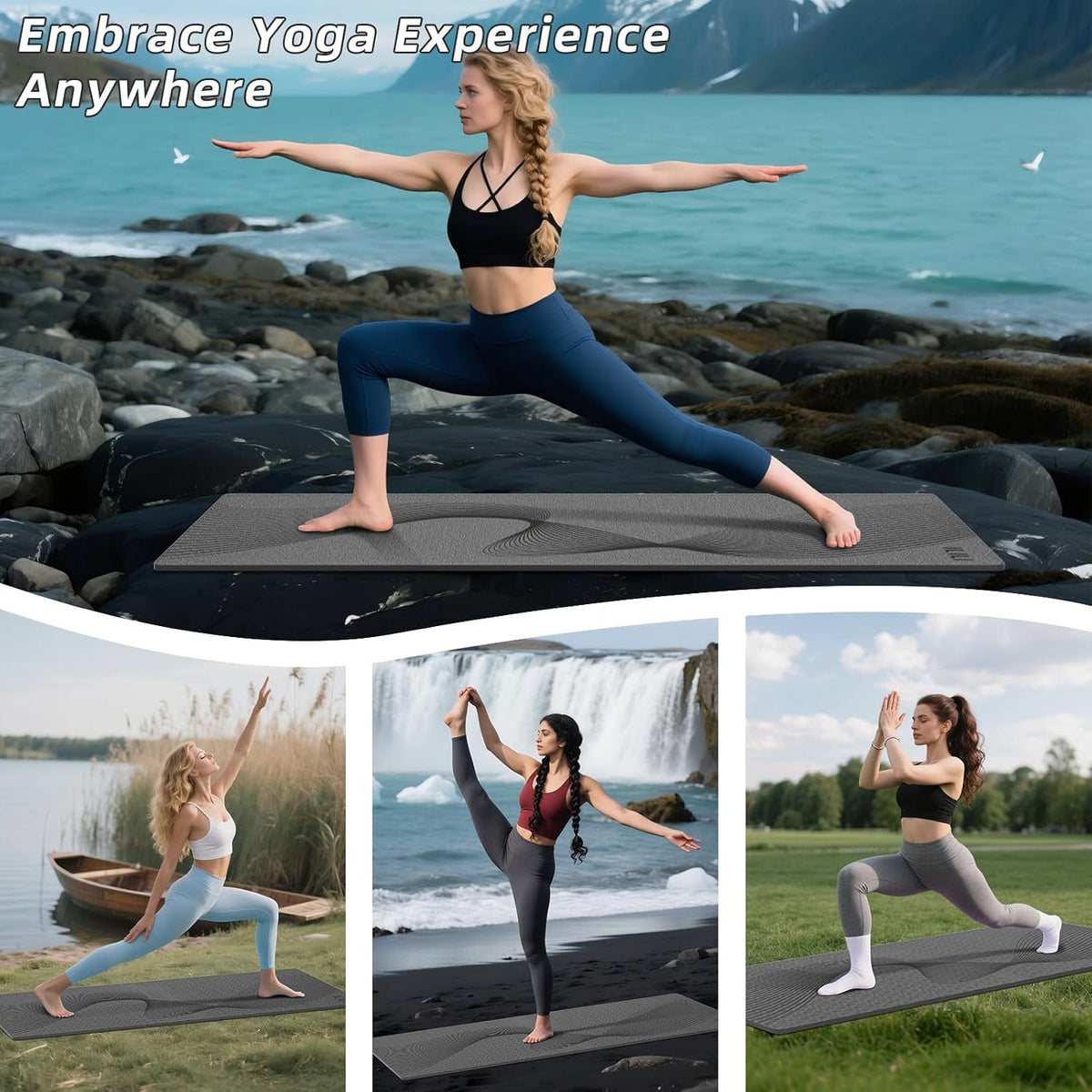 Exercise Mat 72''x25''×0.3''(8MM)