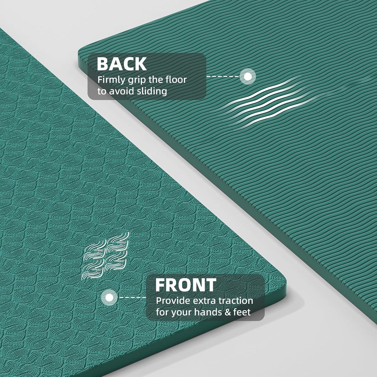 Exercise Mat 72''x25''×0.3''(8MM)