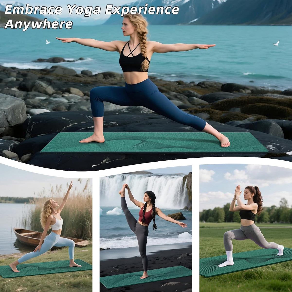 Exercise Mat 72''x25''×0.3''(8MM)
