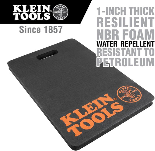 60135 Kneeling Pads, Adult Men's Soft Thick Closed Cell Soft Foam Professional Tradesman Pro Pads with Handle