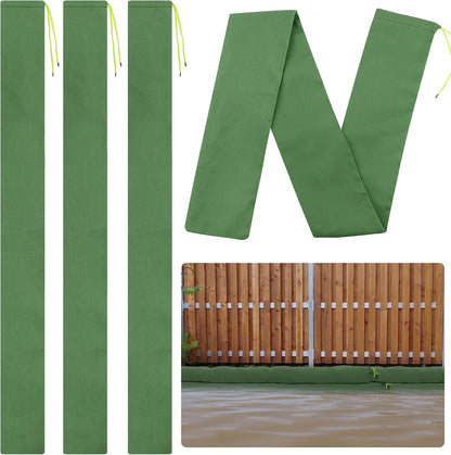 4pcs 6ft Long Thickened Canvas Sand Bags for Flooding with Elastic Band
