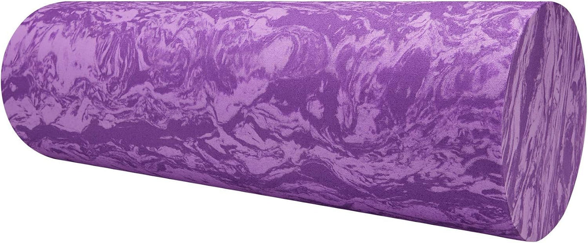 Restore Foam Roller, Muscle Recovery, 18" (Grey) | High-Density EVA Foam | Deep Tissue Massage | Pre & Post-Workout Muscle Recovery | Multiple Sizes | Home & Gym