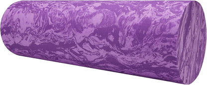 Restore Foam Roller, Muscle Recovery, 18" (Grey) | High-Density EVA Foam | Deep Tissue Massage | Pre & Post-Workout Muscle Recovery | Multiple Sizes | Home & Gym