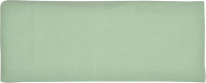 Weighted Eye Pillow - Flaxseeds & Lavender Eye Pillow Weighted for Restorative Yoga, Meditation & Stress Relief | Microwave Heating Pad & Cool Compress for Sinus Relief (Grey, Unscented)