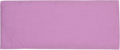 Weighted Eye Pillow - Flaxseeds & Lavender Eye Pillow Weighted for Restorative Yoga, Meditation & Stress Relief | Microwave Heating Pad & Cool Compress for Sinus Relief (Grey, Unscented)